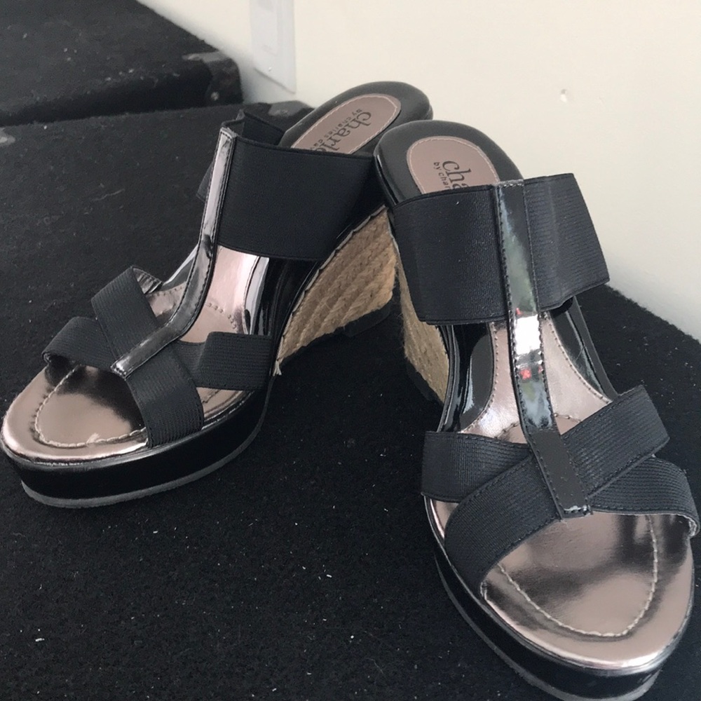 Charles David Rope Wedge Slides